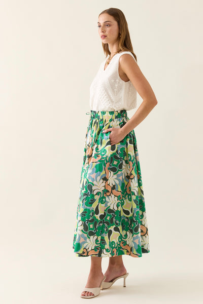 Aurora Maxi Skirt - Paisley