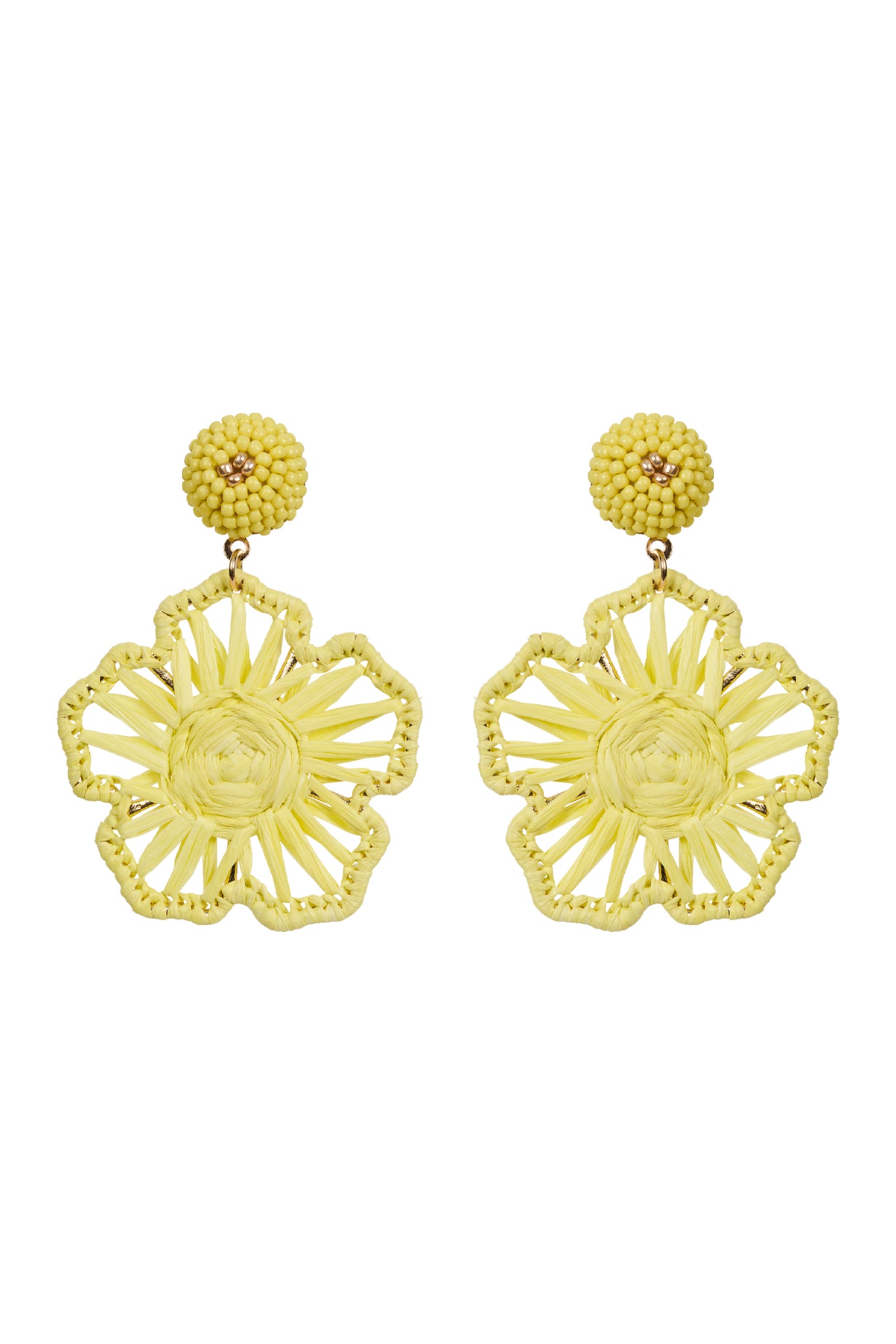 ~ Isle Of Mine Sylvie Flower Earring - Pomelo