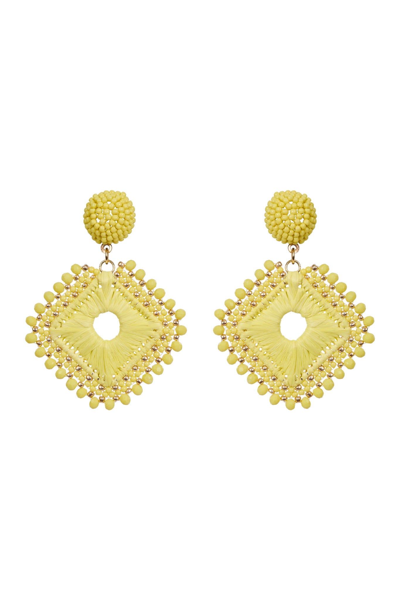 ~ Isle Of Mine Sylvie Diamond Earring - Pomelo
