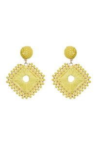 ~ Isle Of Mine Sylvie Diamond Earring - Pomelo