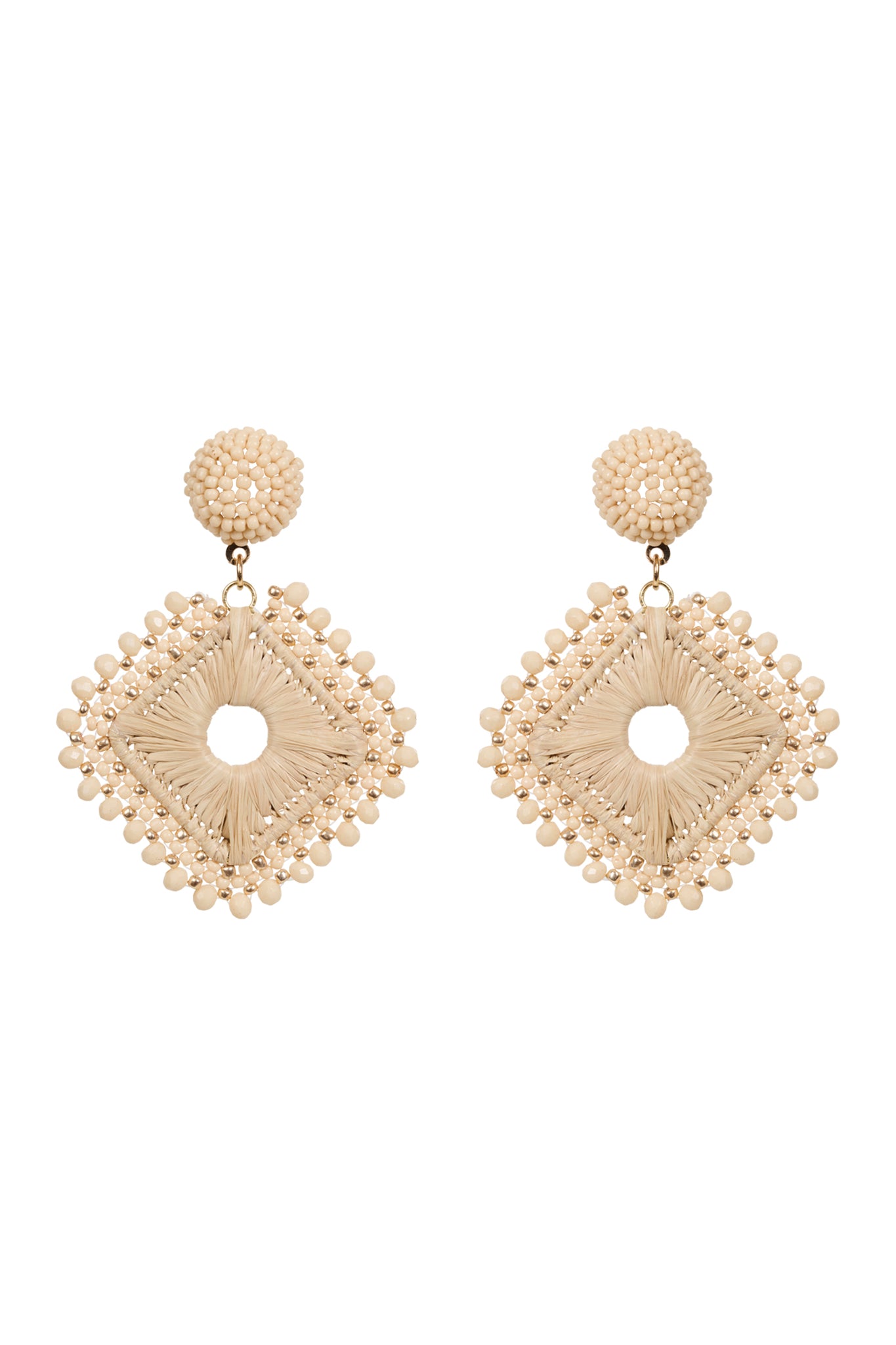 ~ Isle Of Mine Sylvie Diamond Earring - Canvas