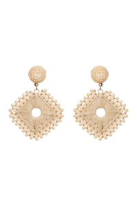 ~ Isle Of Mine Sylvie Diamond Earring - Canvas