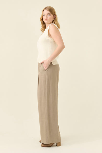 Darby Knit Vest - Ivory