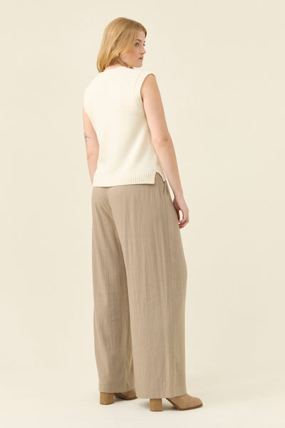 Darby Knit Vest - Ivory