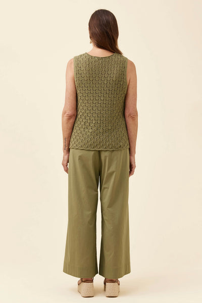 Mia Knit Top - Sage