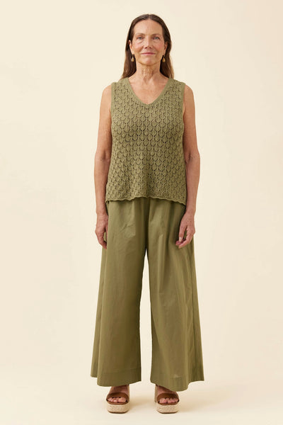 Mia Knit Top - Sage