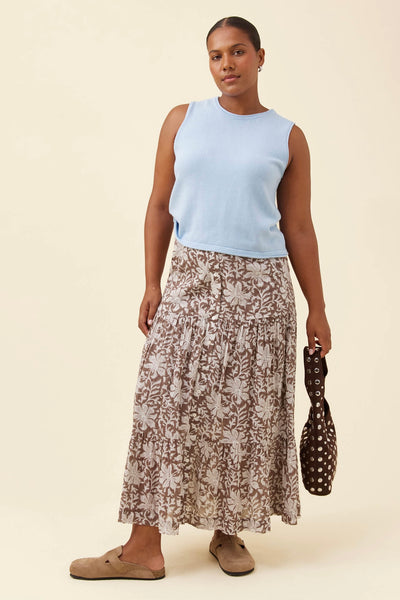 Wilma Skirt - Taupe