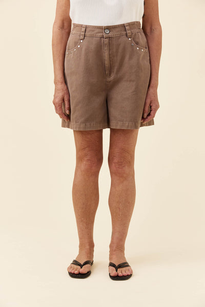 Preston Short - Taupe