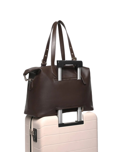 ~ LOUENHIDE Hampton Tote Bag - Chocolate