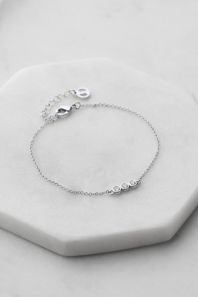 ~ Zafino Amy Bracelet - Silver