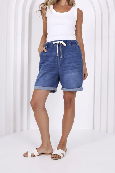 Hugo Shorts - Mid Blue