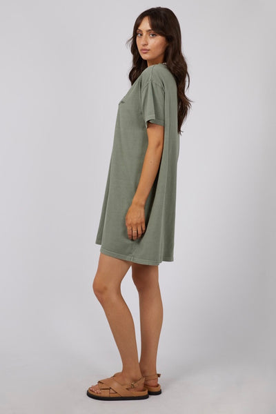 Classic Tee Dress - Khaki