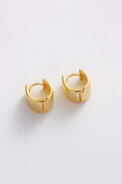 ~ Zafino Riley Hoop - Gold