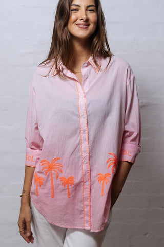 The Palms Shirt - Pink