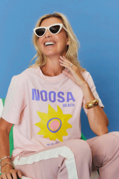 Jade Relaxed Tee - Noosa Beach