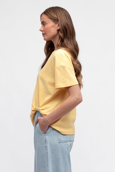 Easy Tuck Tee - Lemon
