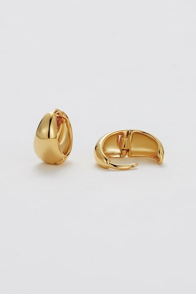 ~ Zafino Steph Hoop Small - Gold
