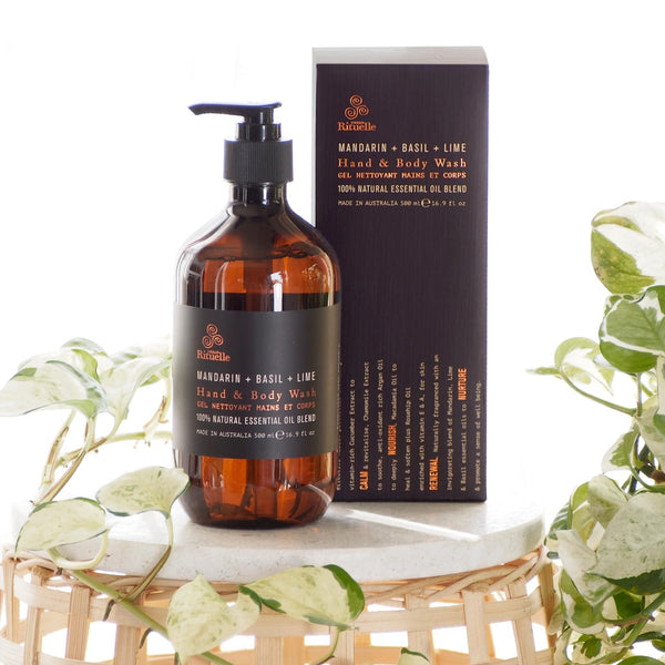 ~ Urban Rituelle Equilibrium Hand & Body Wash - Mandarin, Basil & Lime