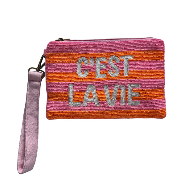 ~ Zoda Beaded Clutch - C'est La Vie
