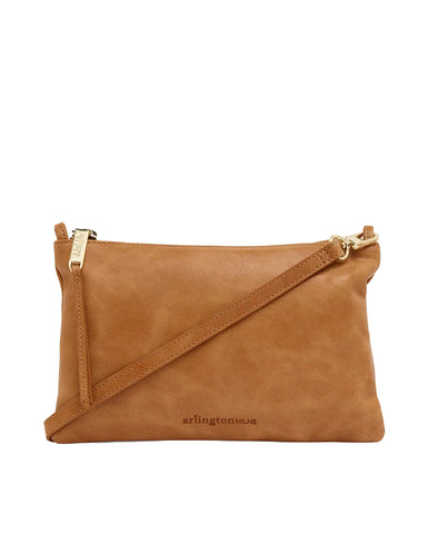 ~ Arlington MILNE Molly Crossbody - Vintage Tan