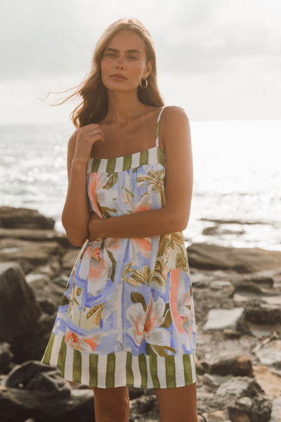 Delphine Mini Dress - Print
