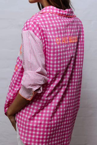 Ciao Bella Shirt - Hot Pink