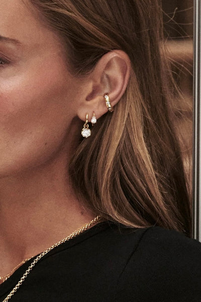 ~ Zafino Serena Earring - Silver