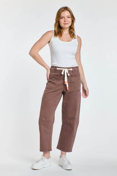 Carter Barrel Jeans - Chocolate