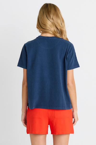 Base Tee - Navy