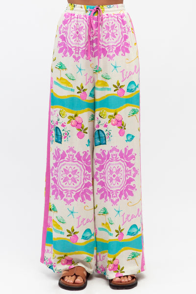 Sorrento Pants - Print