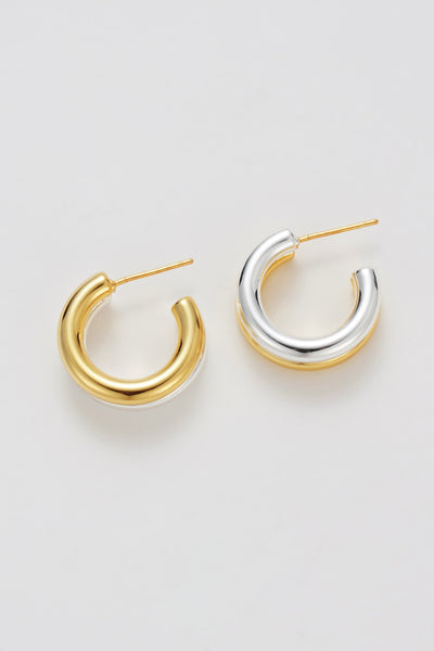 ~ Zafino Luna Hoop - Gold/Silver