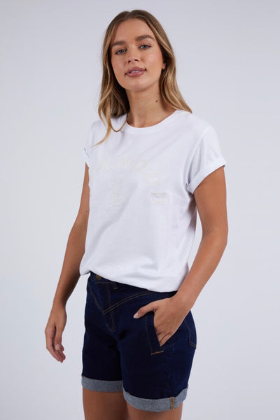 Effortless Tee - White