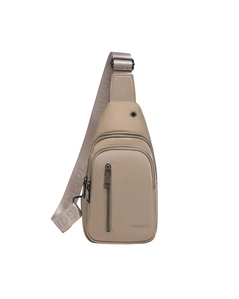 ~ LOUENHIDE Boyd Nylon Sling Bag - Mocha