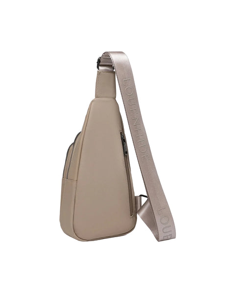 ~ LOUENHIDE Boyd Nylon Sling Bag - Mocha