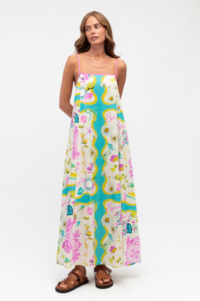 Sorrento Maxi Dress - Print