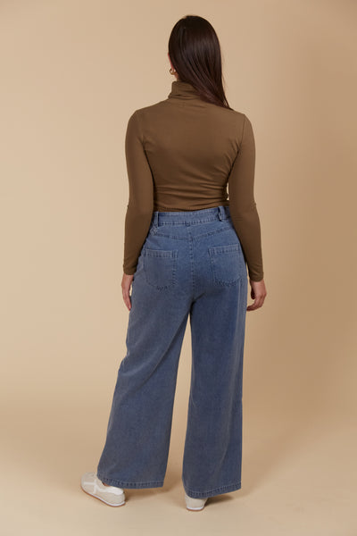 Freya Pant - Denim