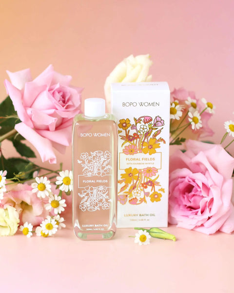 ~~ BOPO Women Floral Fields Luxury Bath Oil