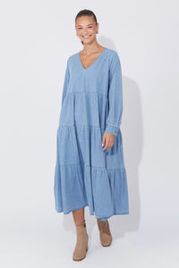 Austin Denim Maxi - Denim