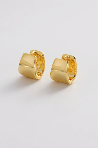 ~ Zafino Riley Hoop - Gold