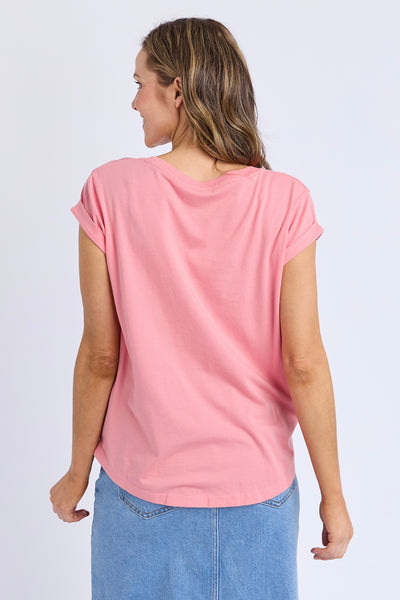 Manly Vee Tee - Rose