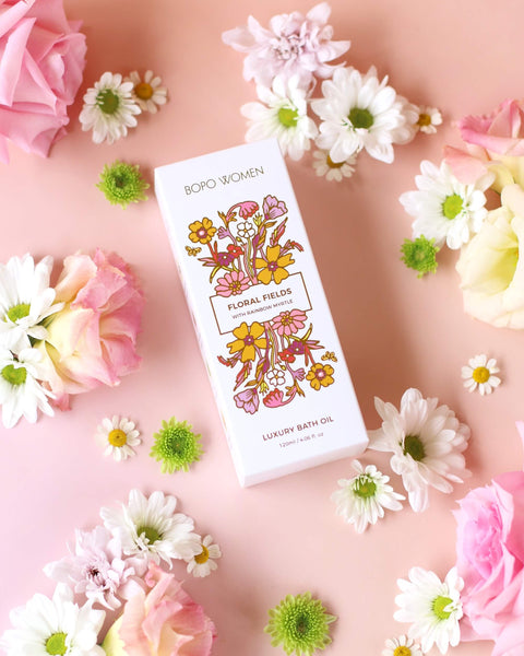 ~~ BOPO Women Floral Fields Luxury Bath Oil