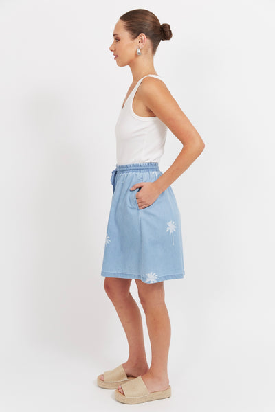 Montego Denim Short - Safira