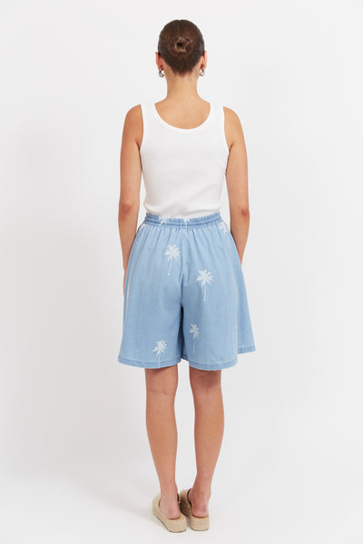 Montego Denim Short - Safira