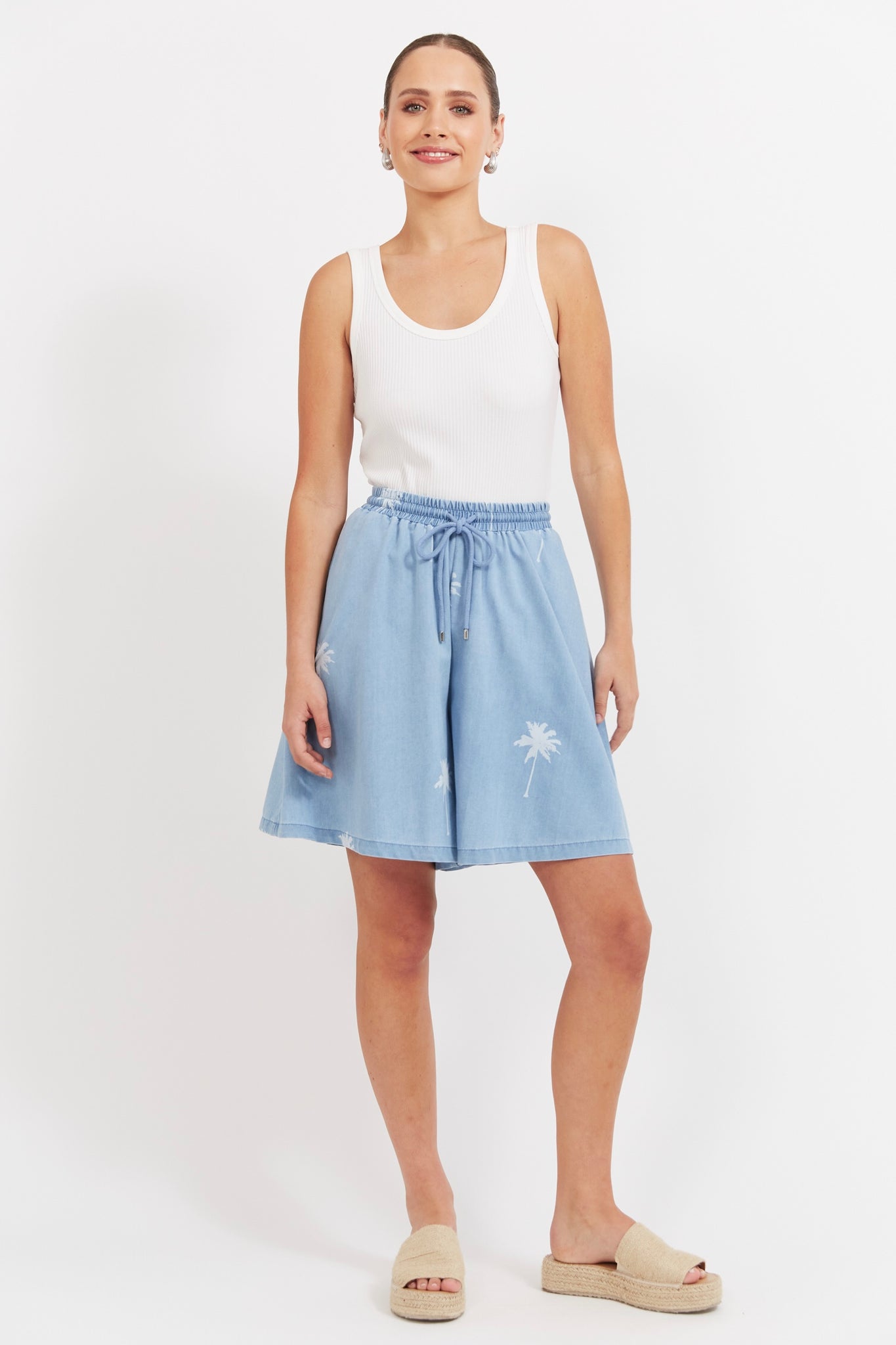 Montego Denim Short - Safira