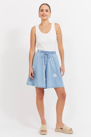 Montego Denim Short - Safira