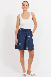 Montego Denim Short - Indigo