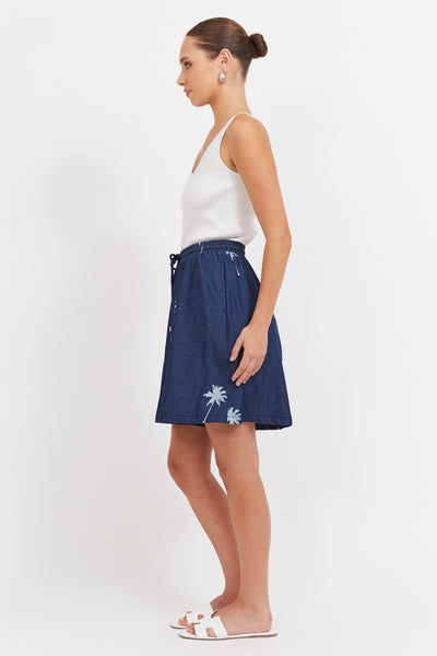 Montego Denim Short - Indigo