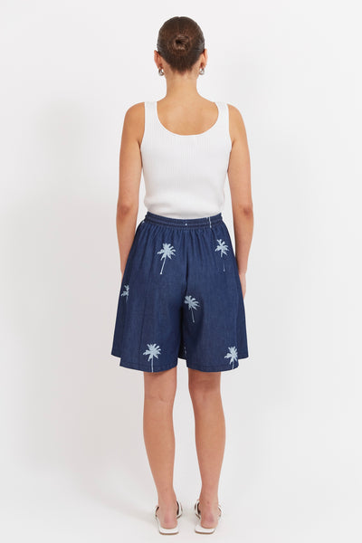 Montego Denim Short - Indigo
