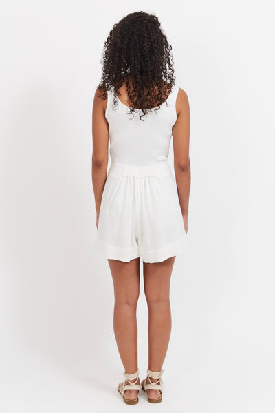Haiti Short - White