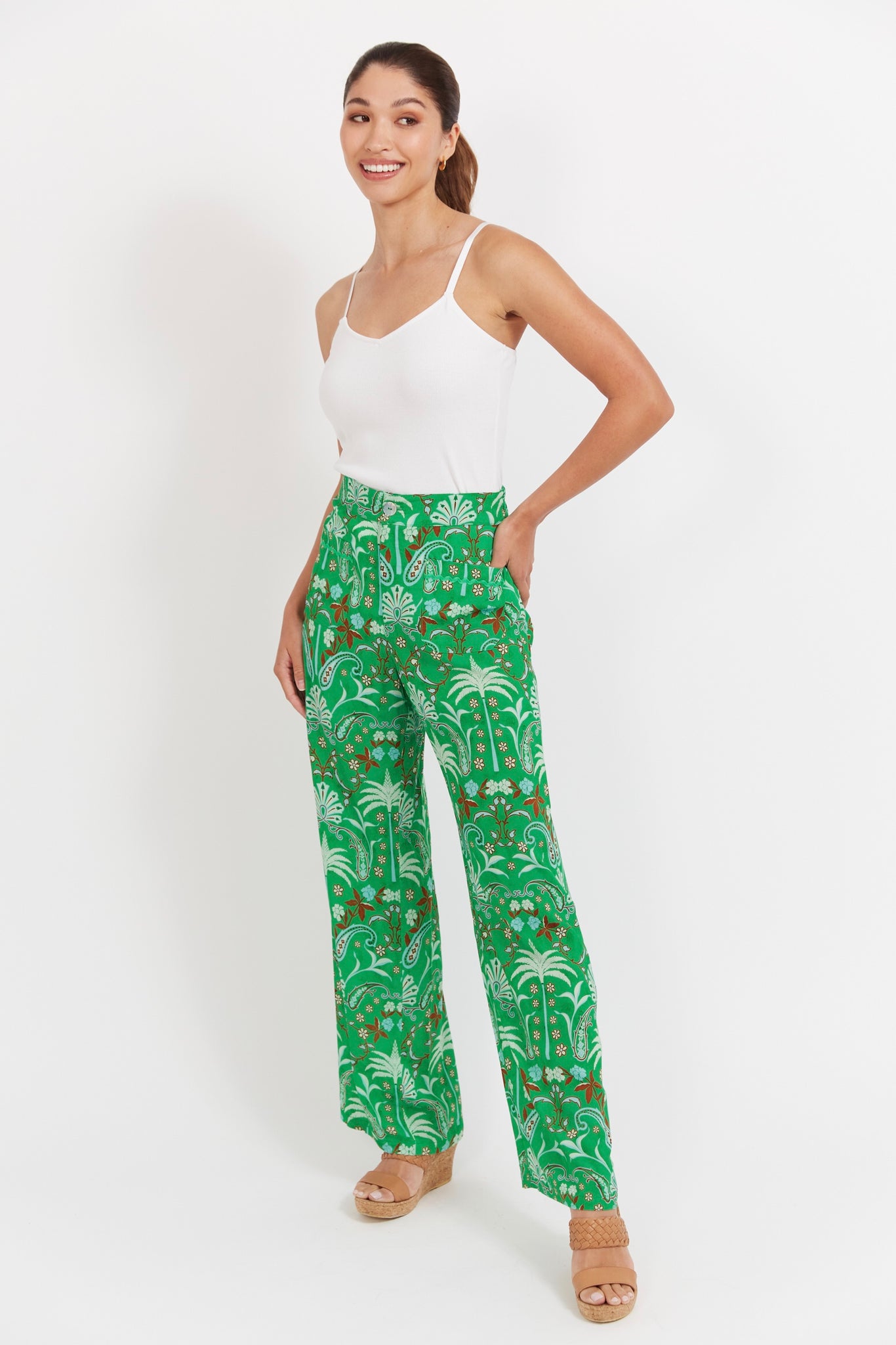 Haiti Pant - Palms